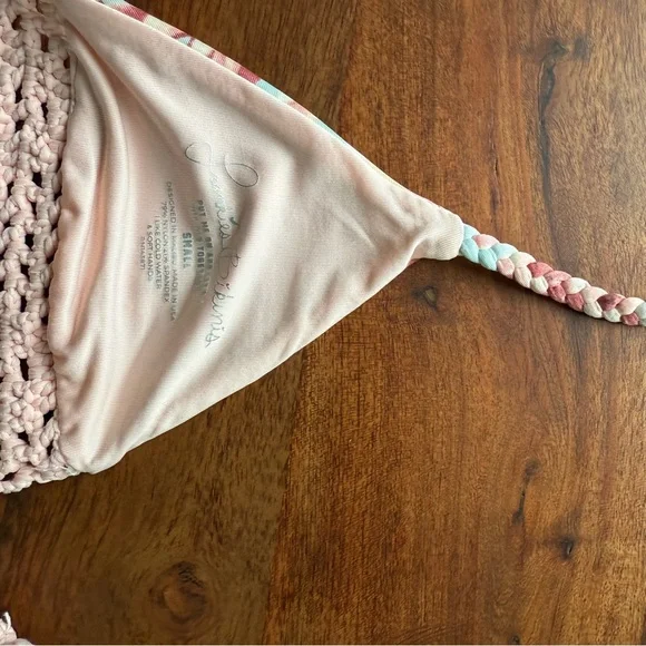 FRANKIES BIKINIS: WILDFLOWER CROCHET BIKINI SET size SMALL - Picture 11 of 11